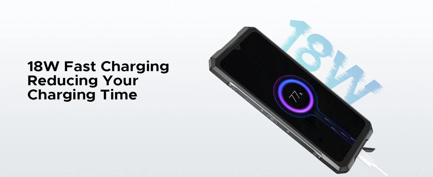 DOOGEE Blade GT Play Robustes 5G - 256 GB, 5800 mAh, 6,72 Zoll