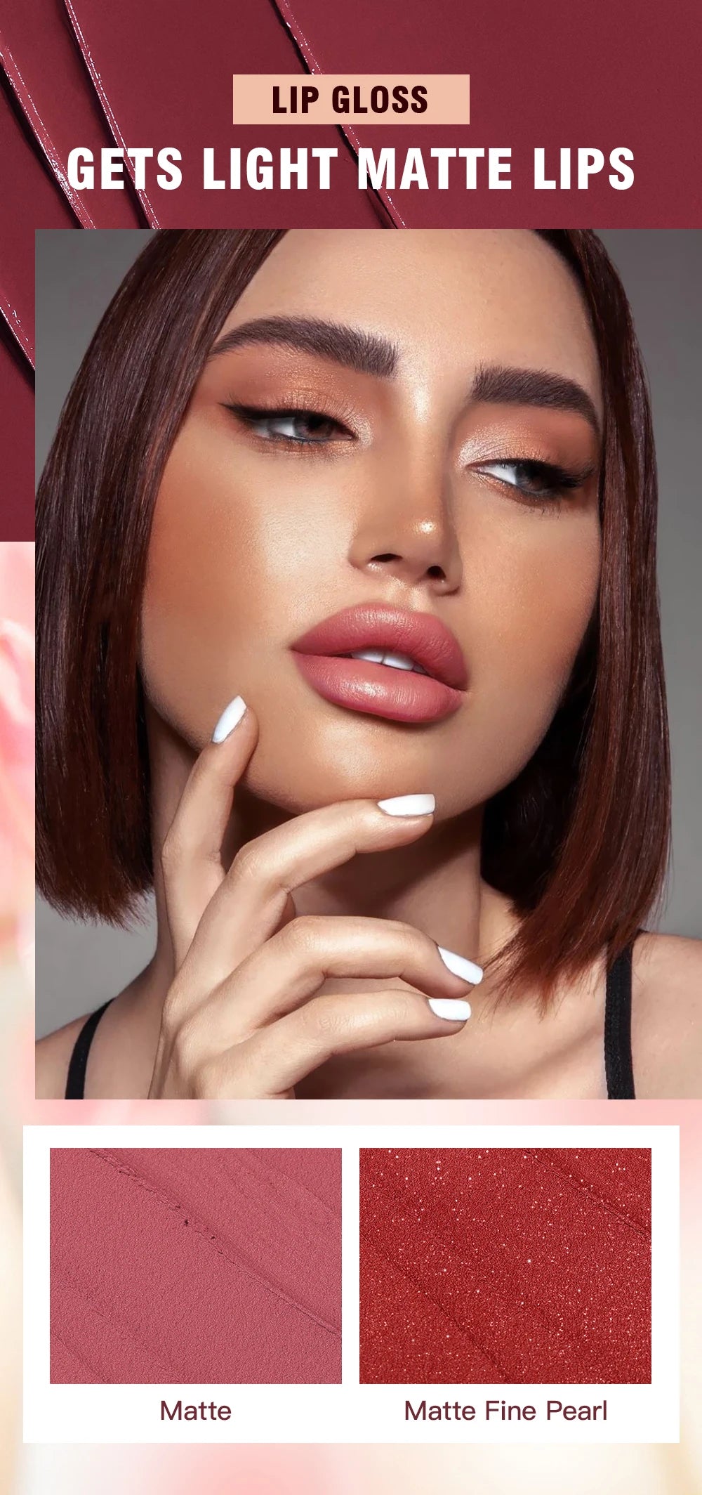 Double Head Matte Liquid Lipstick & Lip Plumper Oil Waterproof Long-Lasting Makeup Lip Balm Reduce Fine Lines Lipgloss Cosmetics