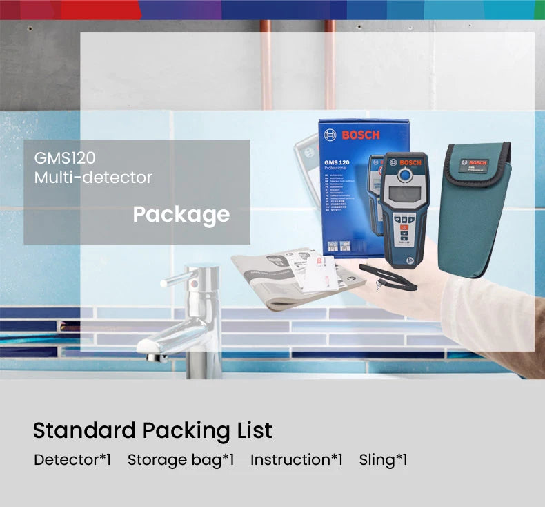 Scaner de perete 2025: Detector de perete Bosch Professional - Scaner digital pentru cabluri sub tensiune