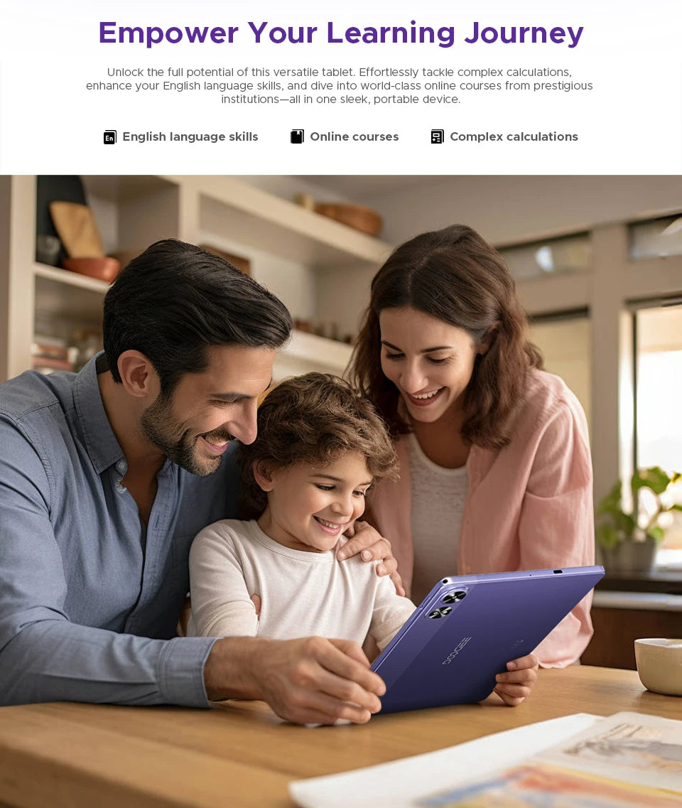 Doogee Tab G6 Plus Gemini AI - 8000 mAh Akku, 32 GB RAM, 11 Zoll