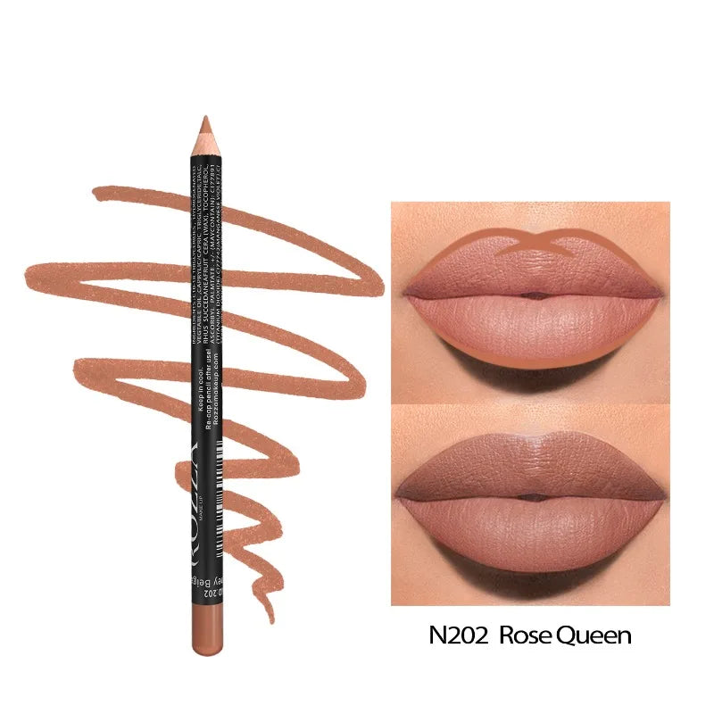 Choice Nude Lipliner Bleistift - 14 Farben Matt Wasserdicht