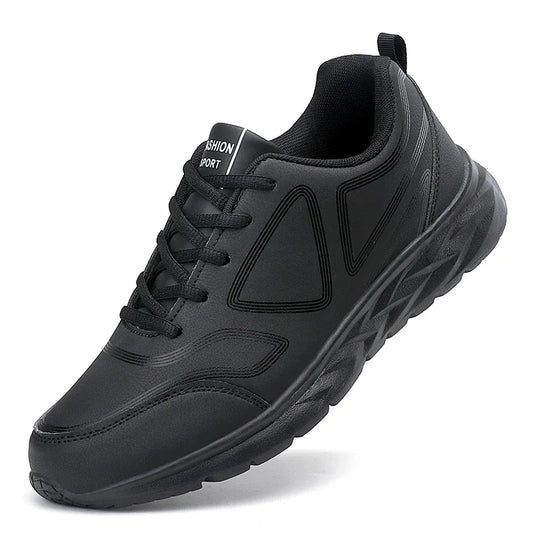 Sneakers Men Casual Shoes Comfotable Lightweight 2025 New Men High Quality Running Shoes Outdoor Waterproof Leather Sport Shoes