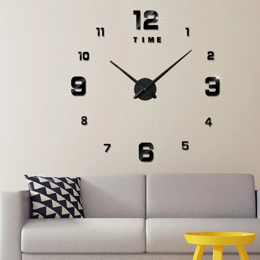 Choice Quartz Wanduhr Modern - Acryl Leise Groß 60cm