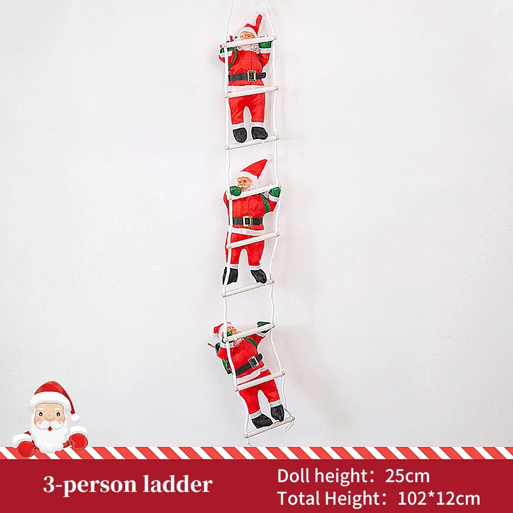 EsenTroye SD0015A Santa Kletternd - Größe Klein; Material Vlies Seil