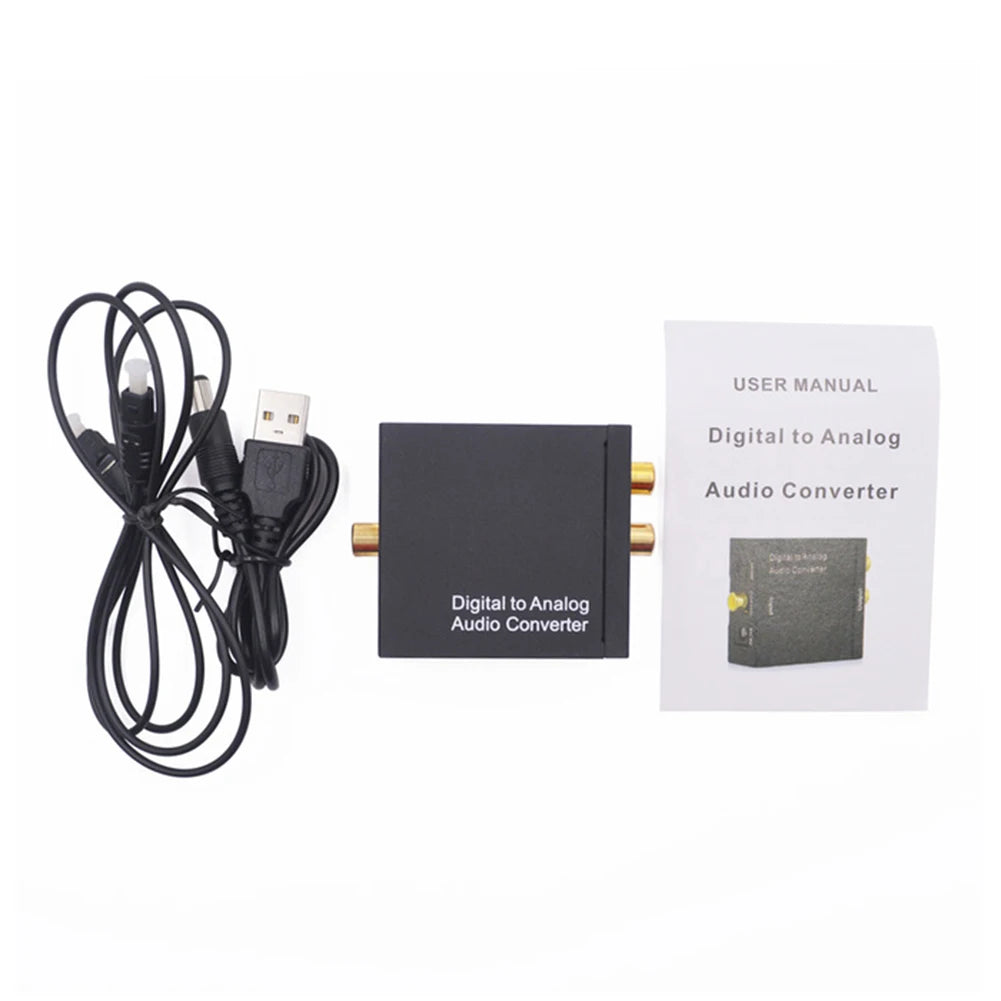 Audio-Konverter 2025: 192KHz Digital To Analog Converter Coaxial SPDIF RCA 3.5mm Optical DAC Decoder Collection