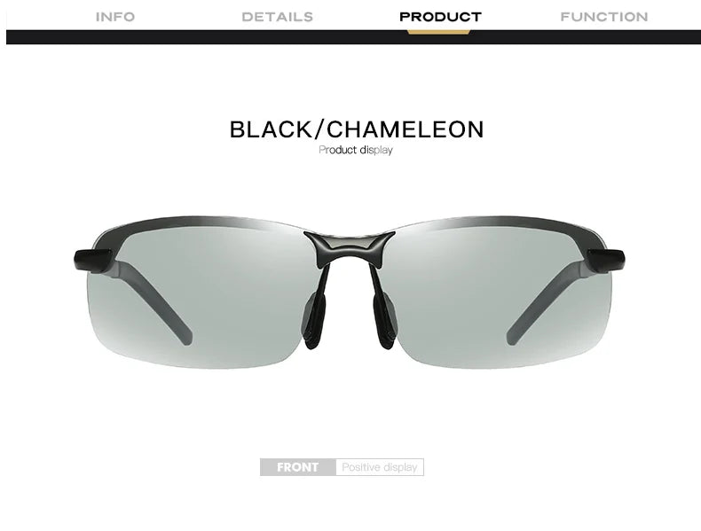Sonnenbrille 2025: Photochromic Fishing Polarized - Chameleon Day Night Vision Driving Eyewear Collection