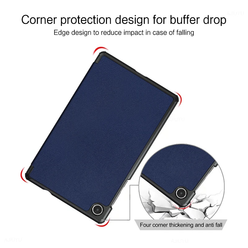 Ajiuyu Tab M8 Smart-Cover - 8" PU-Leder Tablet Stoßfest