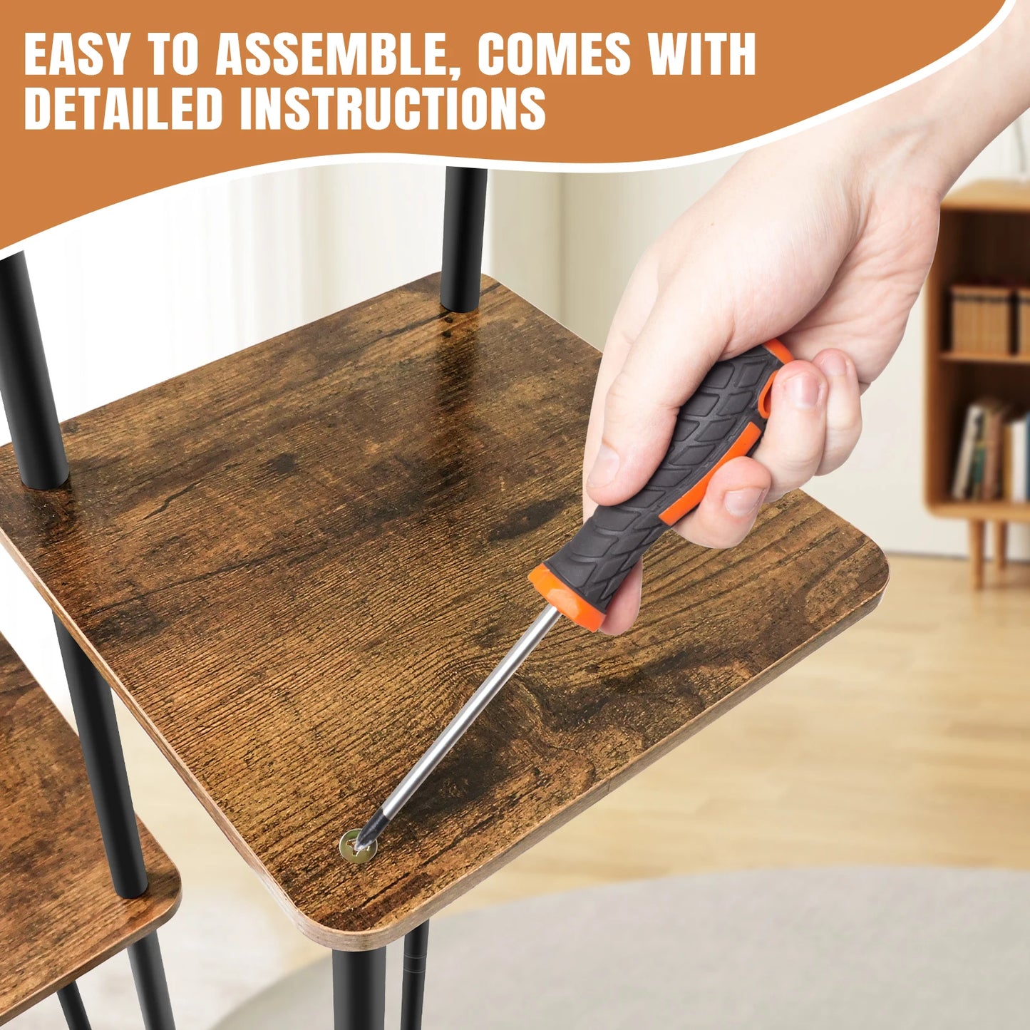 NatureLine Pflanzenständer 4 Bis 6-Stufig Metall Innen 80-132 cm