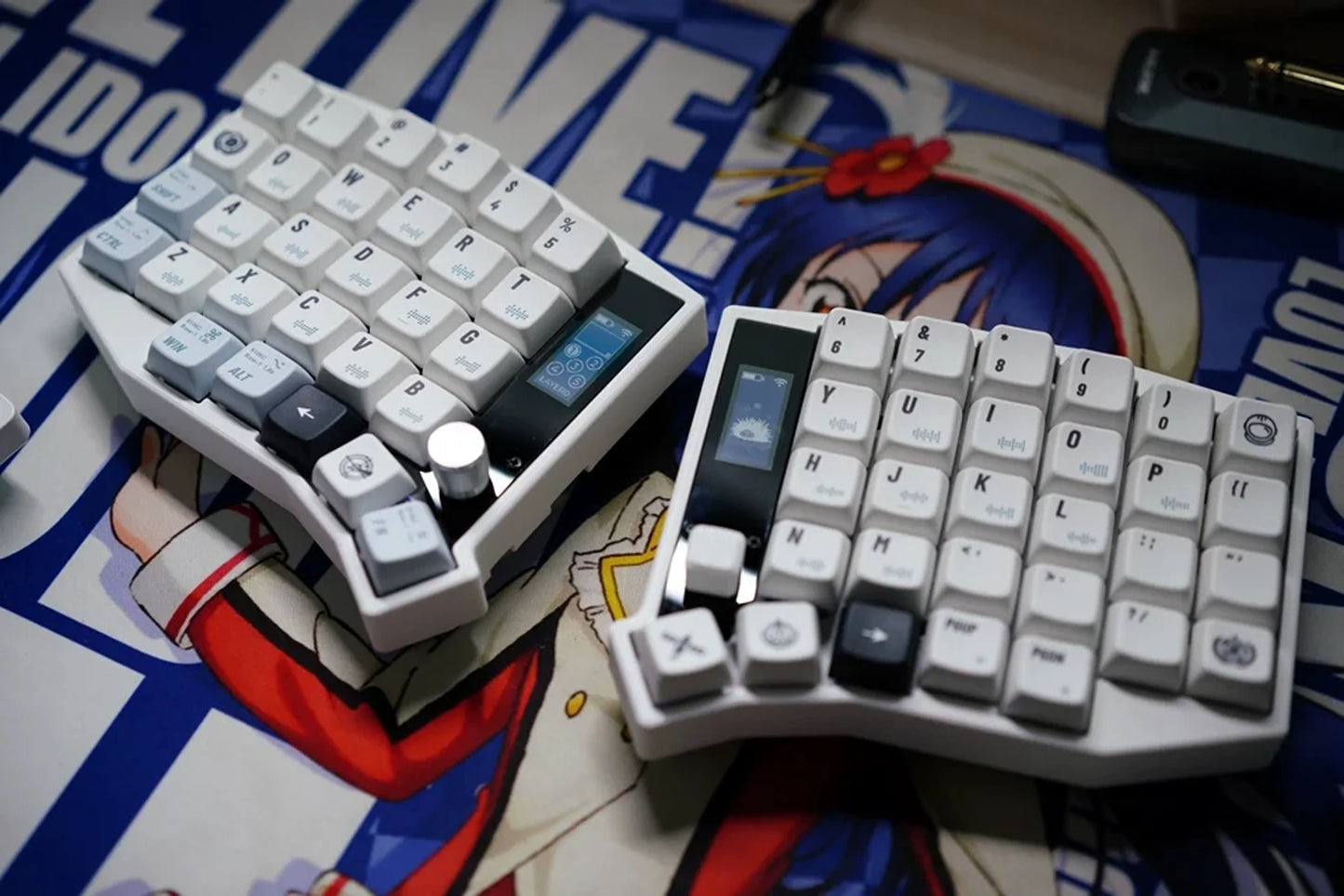 Sofle Split-Tastatur-Kit Dual-Modus - 58T Hot-Swap BT