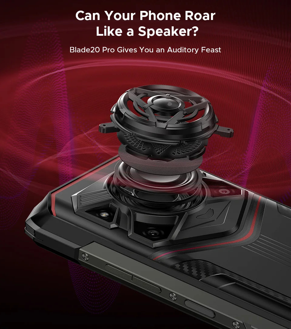 DOOGEE Blade20 Pro Robustes Smartphone - 11800mAh 18W 6,6 Zoll