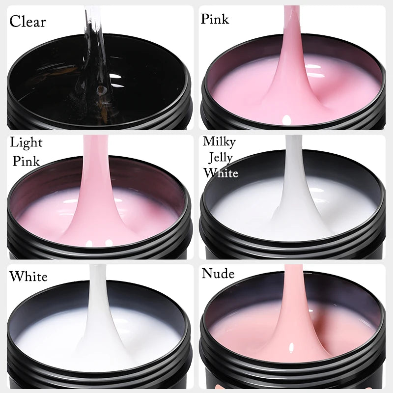 UR SUGAR 150g Transparent Nagel Extension Gel Gelee Weiß Licht Rosa Acryl Französisch Nagel Kunst UV LED Gel Semi Permanent Maniküre