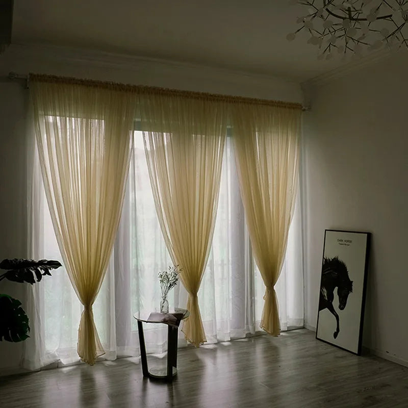Zhejiang Vorhang Transparent - 100x200cm Polyester 1Stk