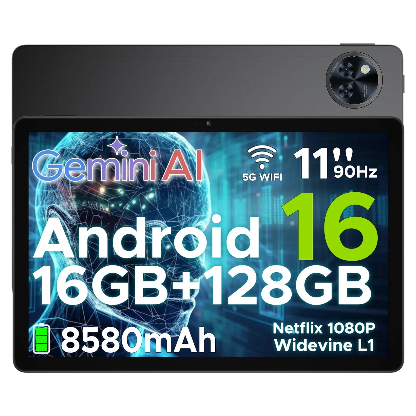 DOOGEE U11 Ultra-Klares 90Hz Display - 11Zoll 4GB RAM 128GB ROM