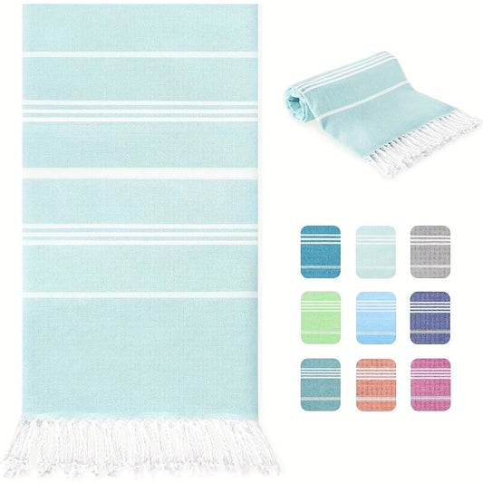 Turkish Beach Towel Oversized Sand Free Quick Dry Swim Extra Large Light Travel for Adults Gifts Accessories