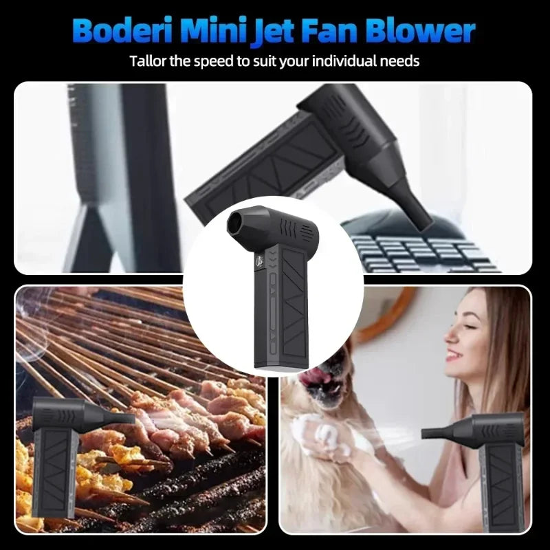 Xiaomi 130000RPM Handheld Brushless Motor 3nd Generation X3 Violent Blower Turbo Jet Fan Wind Speed 52m/s industrial Duct Fan