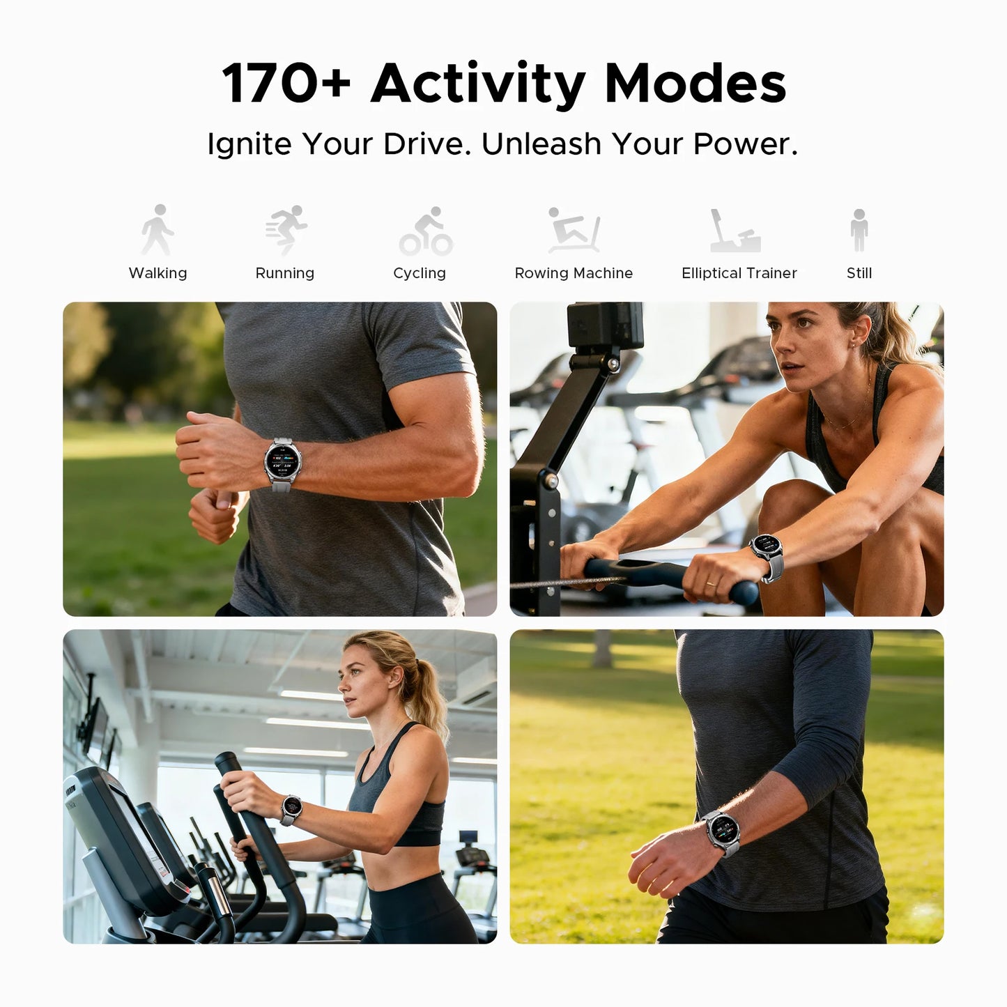 DOOGEE ANYWISE W1 LITE - Akku 8-12 Tage, 5ATM, 1,43Zoll