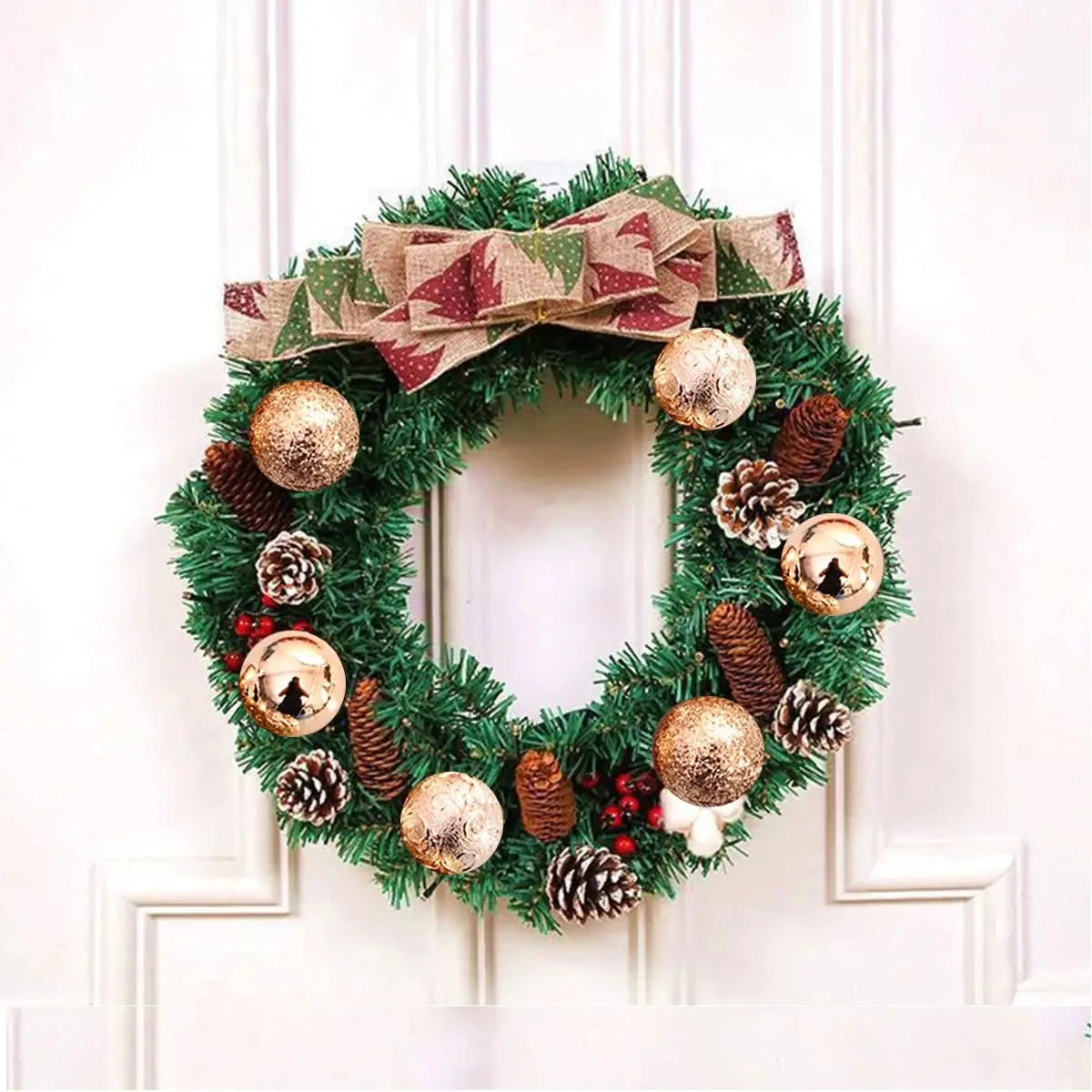 Choice Kunststoff-Weihnachtskugeln Glänzend - Inhalt 12 Stk, Ø4 cm