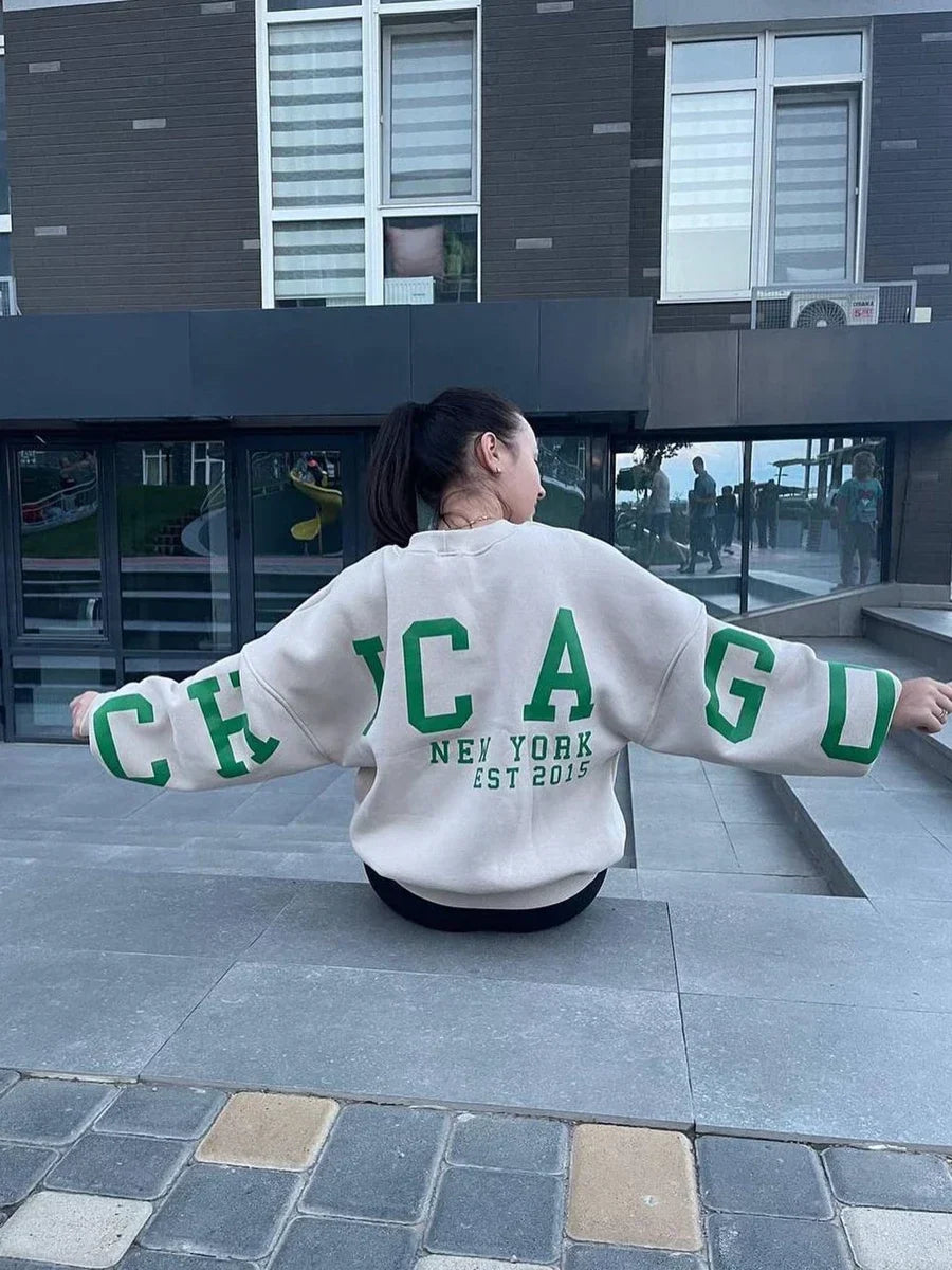 Style for girl high fashion Loose Hoodie