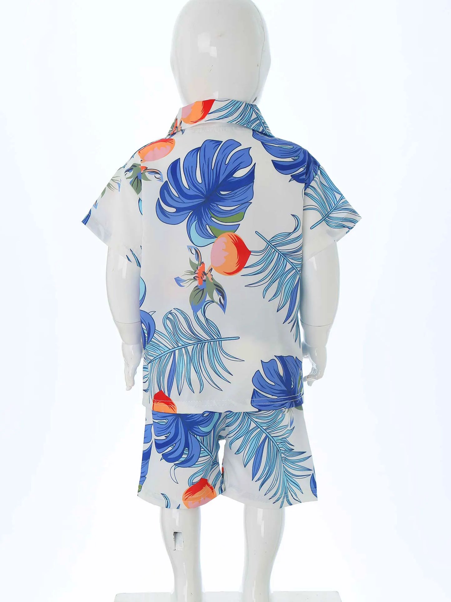 Jungen-Sommer-Set 2025: Hawaii-Hemd & Shorts - Premium Vacation Collection