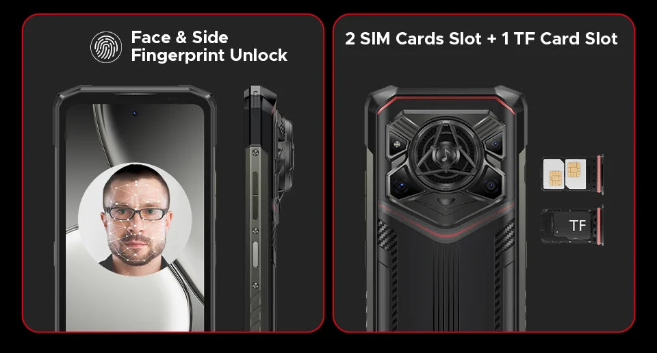 DOOGEE Blade20 Pro Robustes Smartphone - 11800mAh 18W 6,6 Zoll