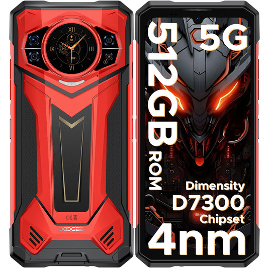 DOOGEE S200 Plus AI Outdoor-Smartphone - 11000mAh Akku 66W 6,72 Zoll