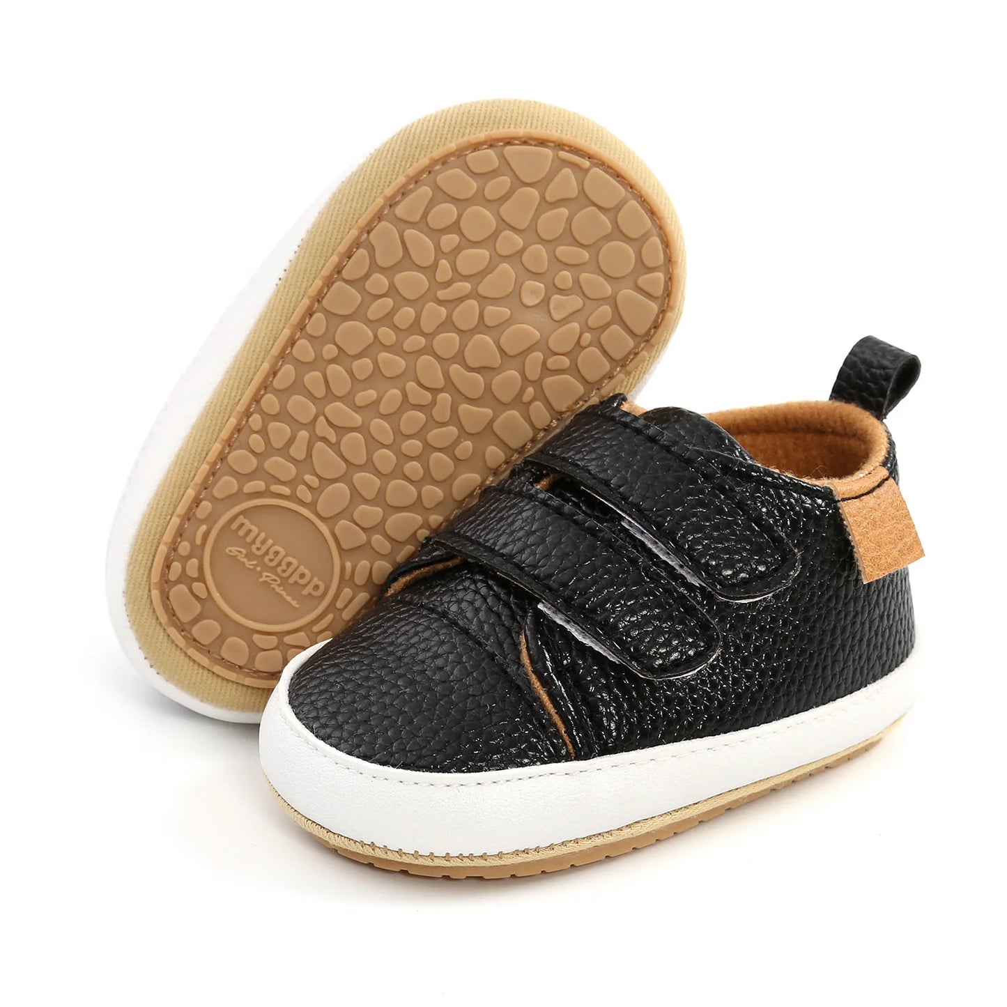 Neugeborenen Baby Schuhe 2025 - Leder Casual Rutschfest - Kleinkind Lauflernschuhe Jungen Mädchen Sneaker