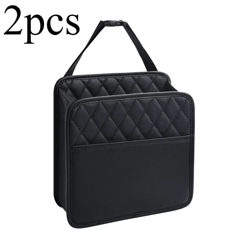 Auto Organizer Multifunktional 2025 - Auto Sitz Aufbewahrung Tasche Wasserdicht - Hängend Auto Sitz Organizer Müll Tasche Geeignet Meiste Autos
