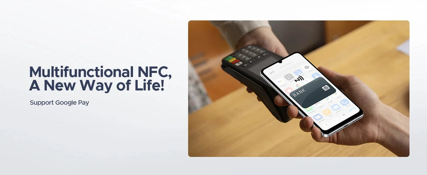 DOOGEE Note 58 Großer Akku - 6250mAh 6,75 Zoll 90 Hz by Golden Bridge Store