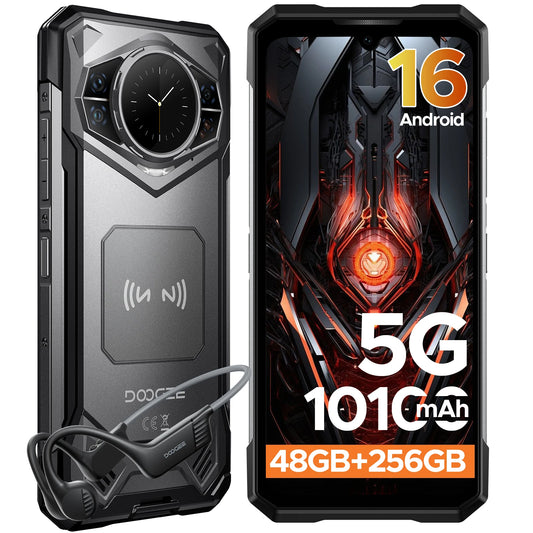 DOOGEE S200 Outdoor-Smartphone - 6,72 Zoll Display, 10100 mAh, 33W