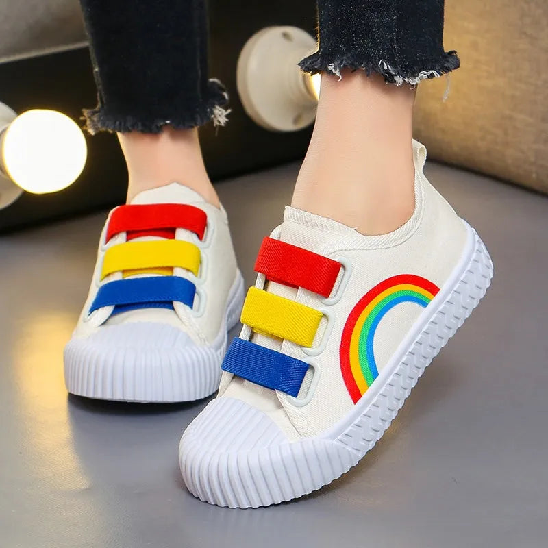 Kinder-Canvas-Schuhe 2025: Fashion-Hook Casual - Toddler Walking Collection