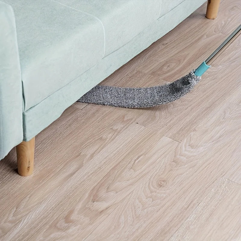 Long Teleskop-Staubwedel - biegsam, Mikrofaser, Edelstahl