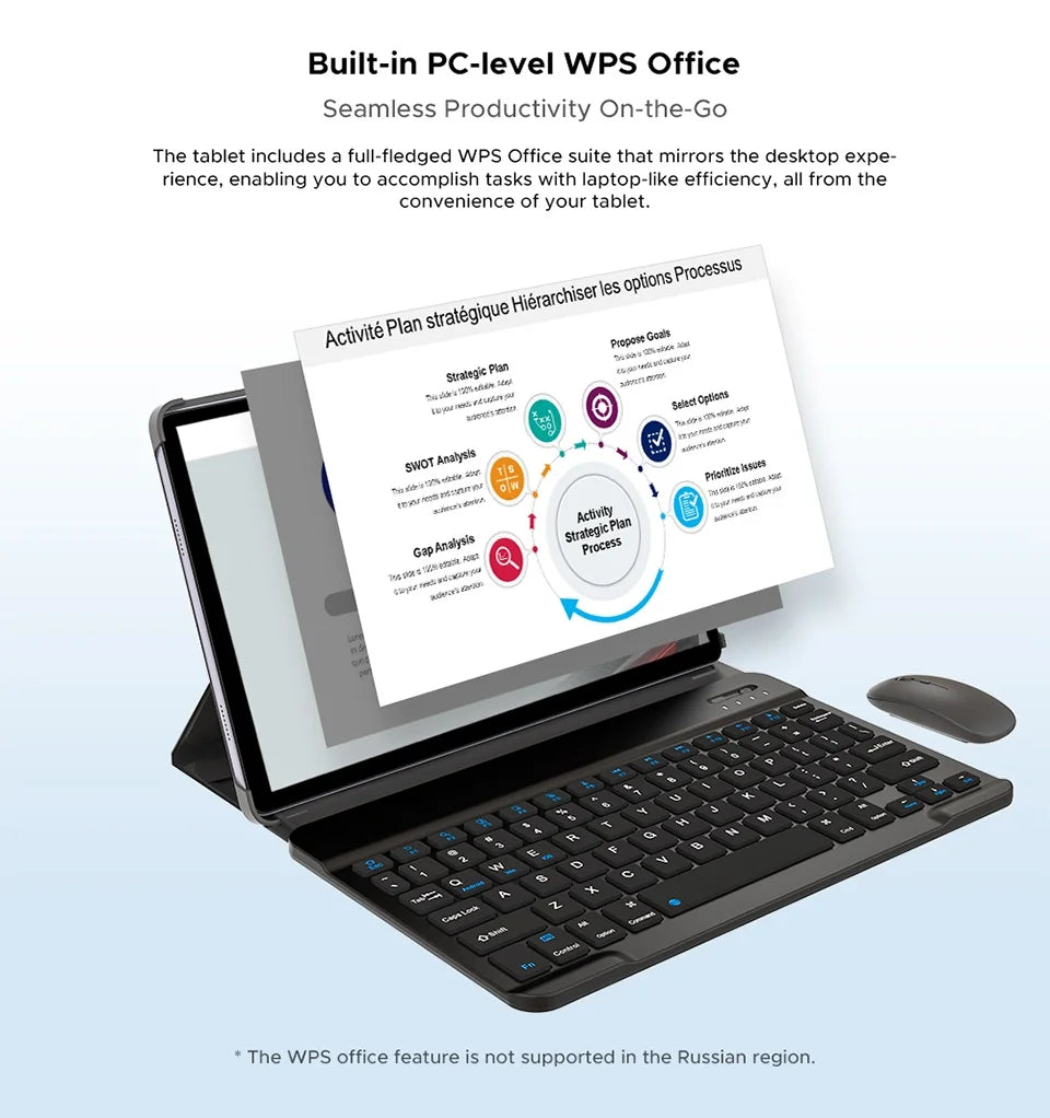 DOOGEE Tab E3 Ultradünn 7,5 Mm - 256 GB Speicher, 8800 mAh Akku, 11 Zoll Display