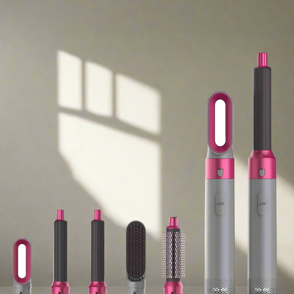 5 in 1 Hair set professional curling iron hair straightener styling