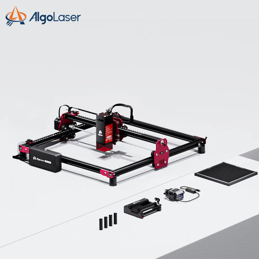 Laser-Graviermaschine 2025: AlgoLaser DIY Mini 5W 10W Engraver Cutter Personalized Gifts Woodwork Collection