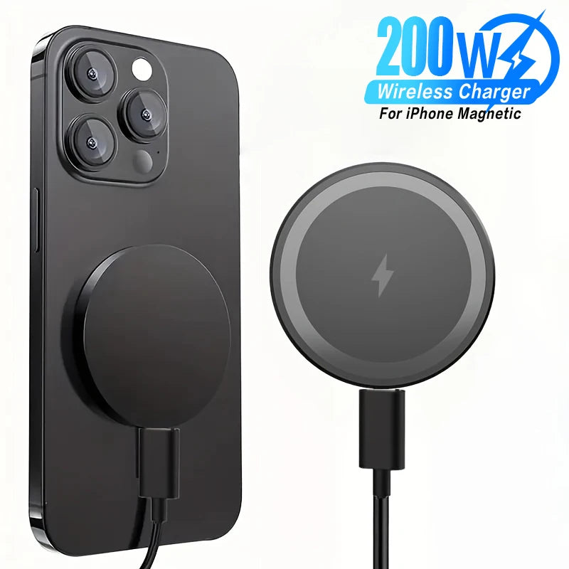 XIKCUMaximal Magnetisches Ladegerät - 15W USB-C MagSafe Kompakt