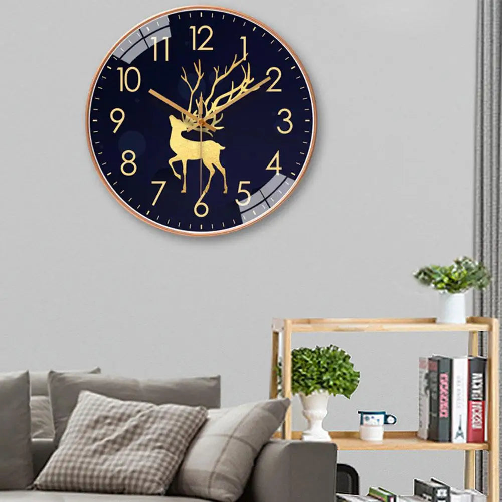Creative Modern Wall Clocks 3D Acrylic Mirror Sticker For Home Decor Living Room  Digital Clock Quartz Needle Hanging Wall Clock