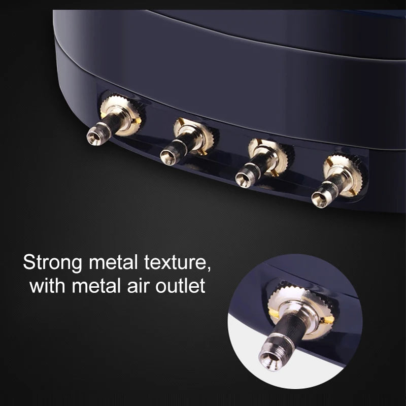 Pompă de aer silențioasă pentru acvariu TUNFAN SB988 - 12W, 220V, Ø0.5cm