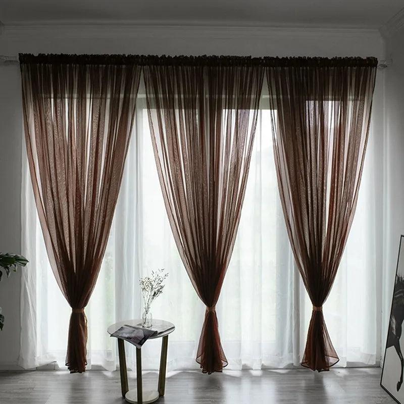 Zhejiang Vorhang Transparent - 100x200cm Polyester 1Stk