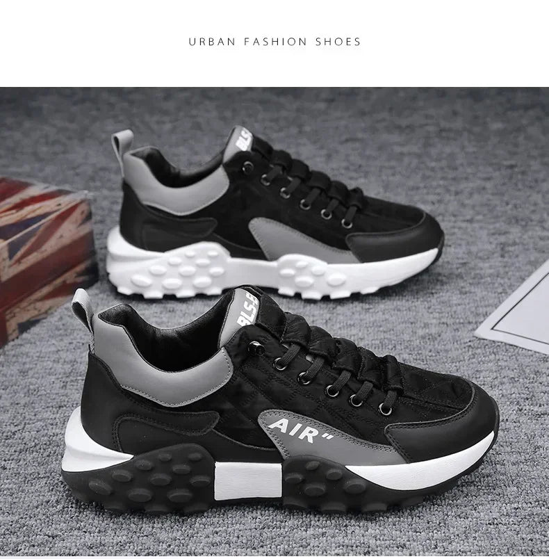 Sapatos Masculinos Platform Sneaker - EU Gr 45 46 4cm