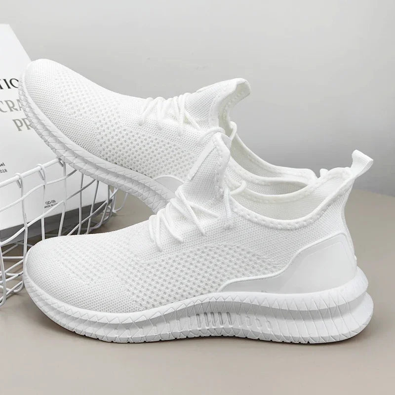 Men's Luxury Sneakers Fashion Trainer Athletic Casual Shoe High Quality Breathable Soft Running Walking Tennis Outdoor Man Shoes