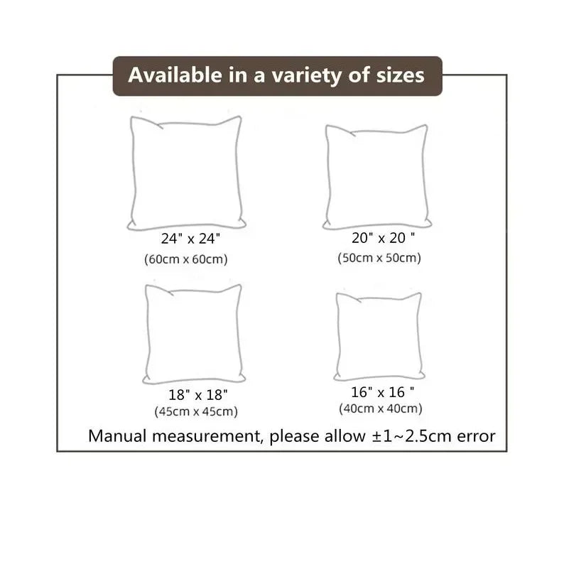 Home Decor Merry Christmas Decorative Pillow Covers Suitable For Sofa Bedroom Car Pillow Cover Cushion Rectangular Back Cushion