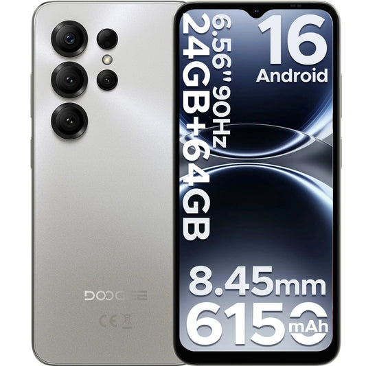DOOGEE Note56X 6,56 Zoll Display - Akku 6150 mAh, CPU Unisoc SC9863A