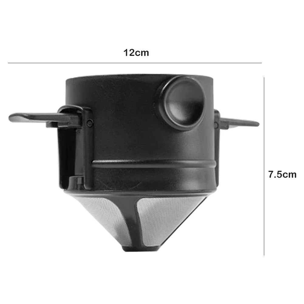 Portable Hand Brewing Coffee Machine Outdoor Mini Automatic Dripper Coffee Maker Pot Coffee Brewer Grinder for Home Travel