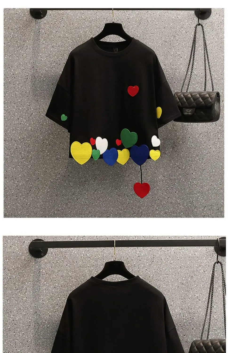Damen-Sommer-T-Shirt 2025: Sommer Neues Rundhals Mode Kurzarm T-Shirt Frauen High Street Lässig Lockere Pullover Persönlichkeit Baumwolle Allzweck Tops Kollektion
