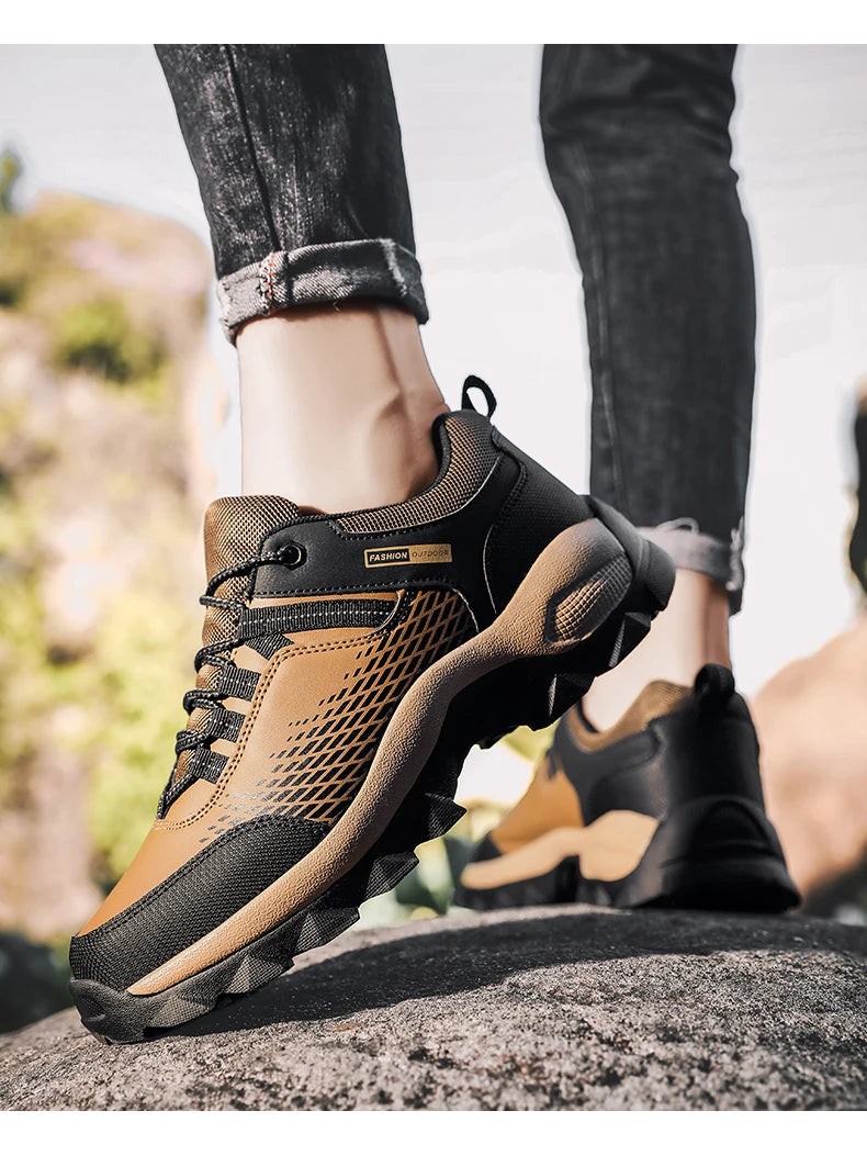 Men Boots Outdoor Sneakers Men Shoes 2024 New Fashion Male Casual Footwear Comfortable Tenis Masculino Botas Men Sneakers Shoes