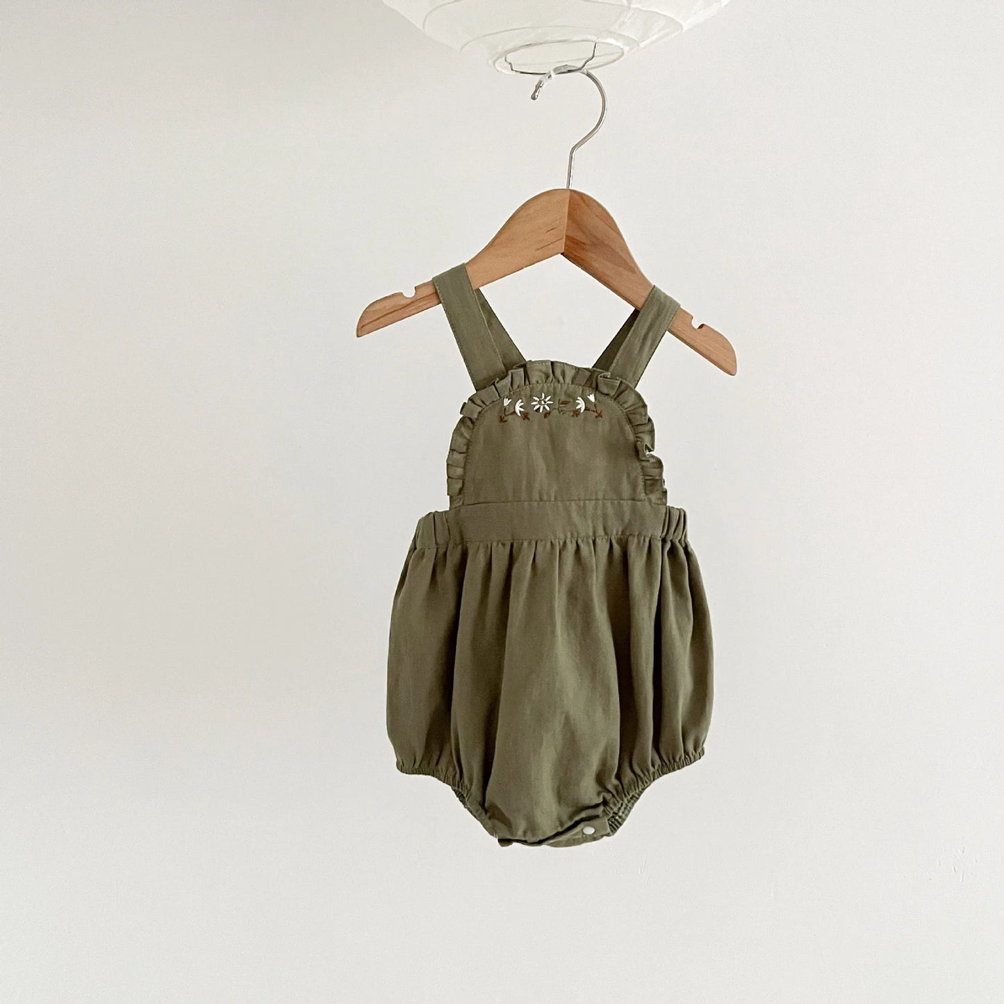 Infant Baby Girls Short Sleeve Green Printing Tops Shorts 2Pcs Clothing Sets Summer Baby Girls Children's Clothes Suit 0-3Yrs