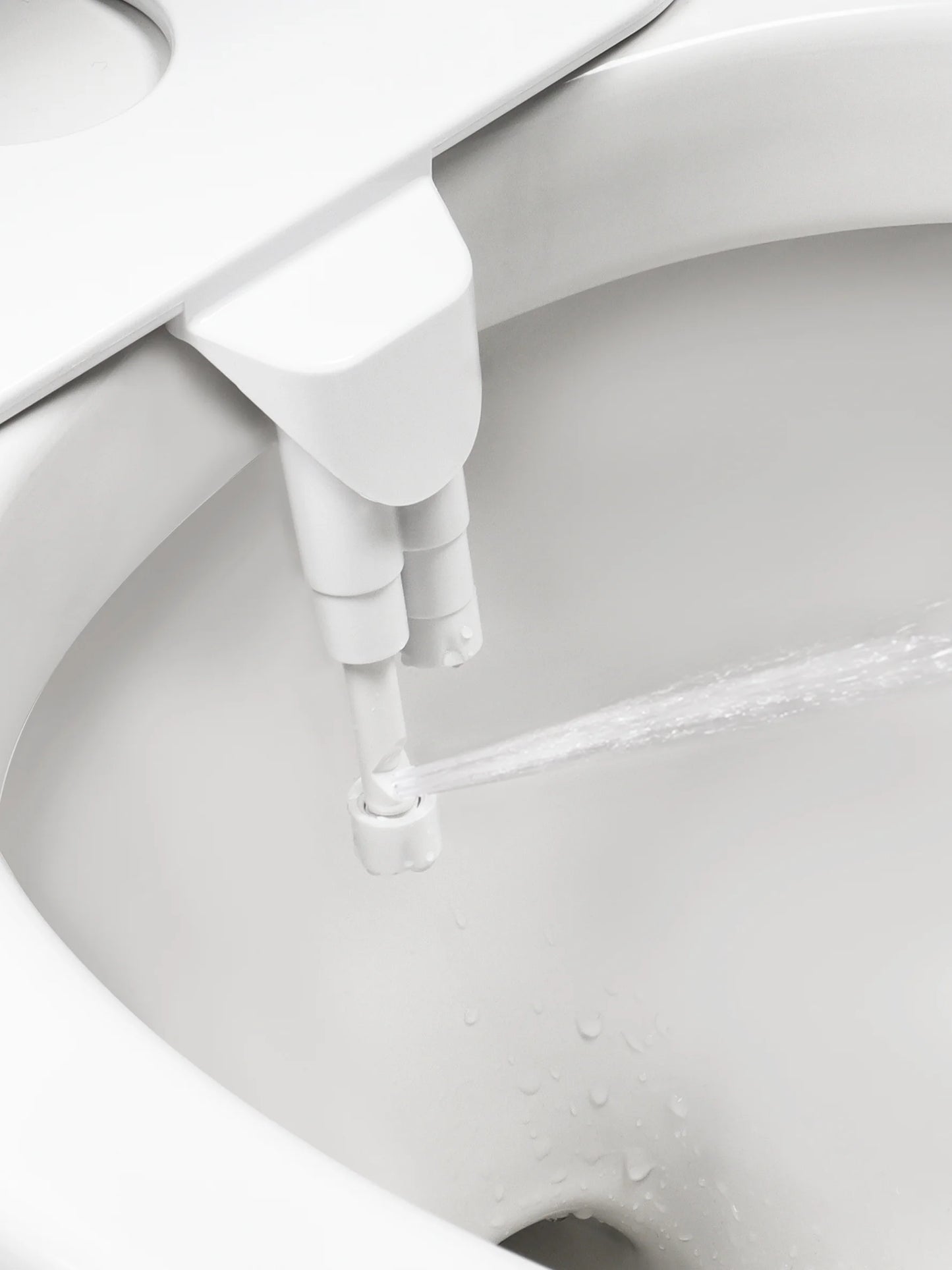 Bidet 2025: SAMODRA Button Non-Electric Self Cleaning - Dual Nozzle Fresh Water Collection