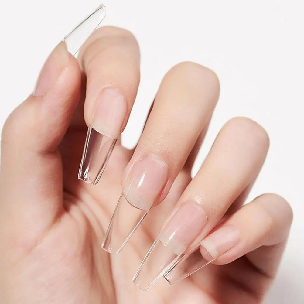 Gel Nail Glue For Press On Nails And Nail Tips Long-Lasting Strong Adhesion Nail Glue For Acrylic Nails Clear Hard Gel Nail Art