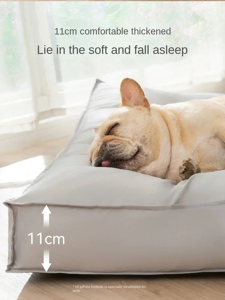 Waterproof Dog Bed Mat Removable Pet Sleeping Mat for Small Medium Dogs Cats Soft Dog Kennel House Pet Product Accessories beds