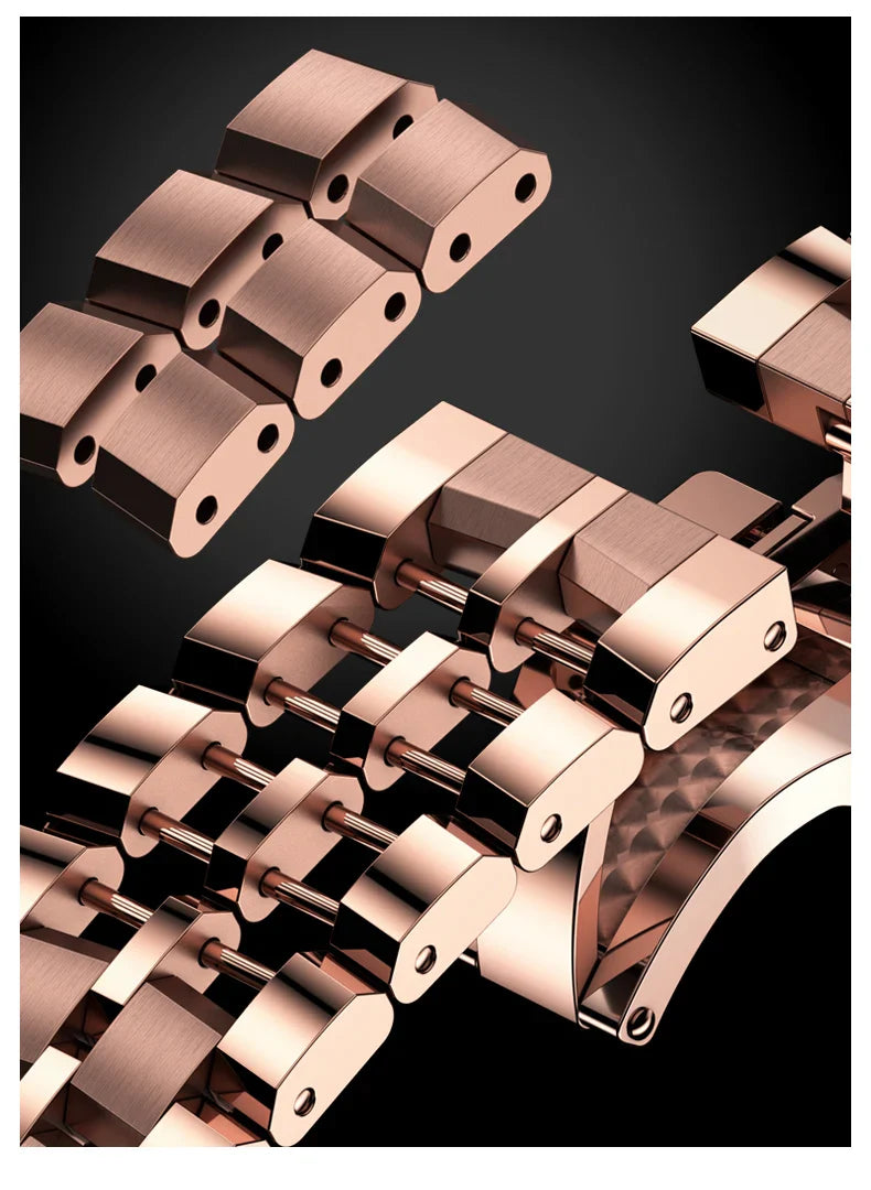 IDEAL KNIGHT blue earth tourbillon watch luxury skeleton automatic timepiece